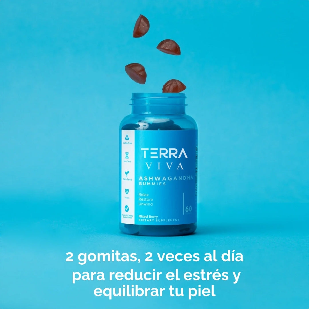 Elimina el estrés desde la raíz y transforma tu mente y tu piel con GummiFit® en 7 días